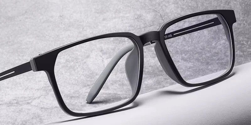 Titanium Square Blue Light Readers